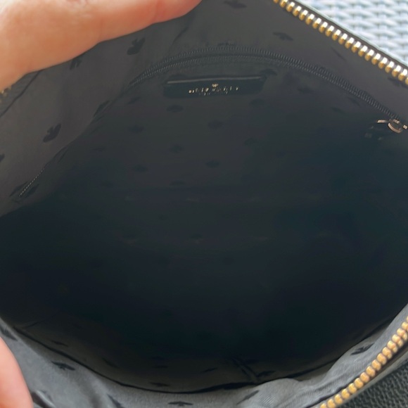 KATE SPADE black pebble leather shoulder bag - Picture 5 of 8